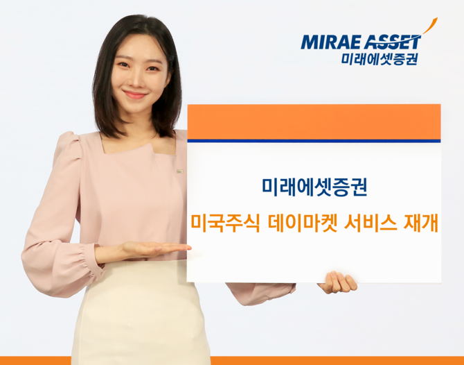 미래에셋증권이 내달 4일부터 미국주식 데이마켓(주간거래) 서비스를 재개한다. ⓒ 미래에셋증권