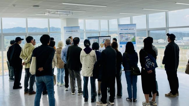 수도권 소재 주한 일본기업들을 대상으로 DGFEZ 포항융합기술산업지구 현장 초청 설명회 모습. ⓒ 대구경북경제자유구역청