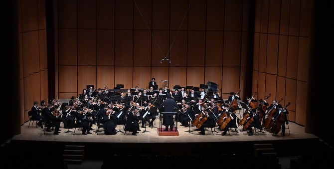 중국 자싱 다차오 필하모닉 오케스트라 공연 모습. ⓒ 충남도