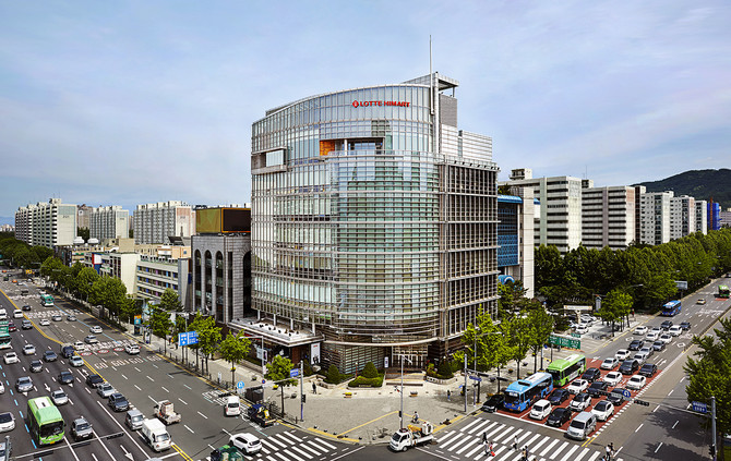 롯데하이마트 본사 사옥 전경. ⓒ 롯데하이마트