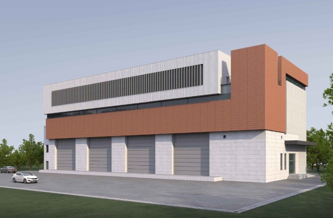 전남 고흥 154kV 포두변전소 조감도. ⓒ 온라이프건설