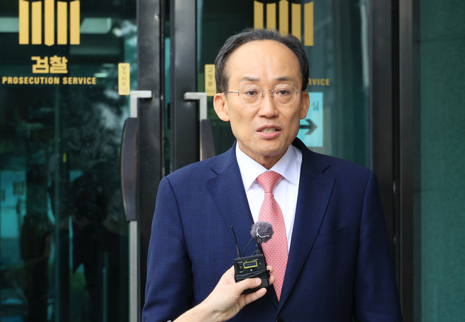 추경호 국민의힘 의원이 내란특검(조은석 특별검사팀)의 구속 영장 청구를 놓고 "불체포 특권 포기 약속을 지키겠다"고 피력했다. © 연합뉴스