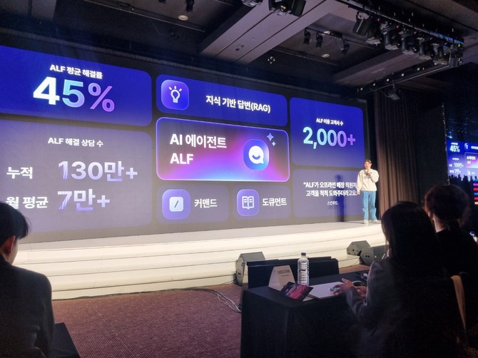 김재홍 CRO(최고매출책임자)가 채널콘 개최 취지를 설명하고 있다. = 김상준 기자