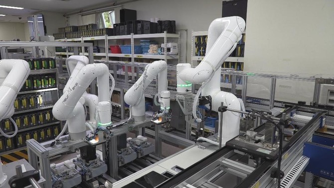 강원랜드 카운트룸 자동화 솔루션. ⓒ 뉴로메카