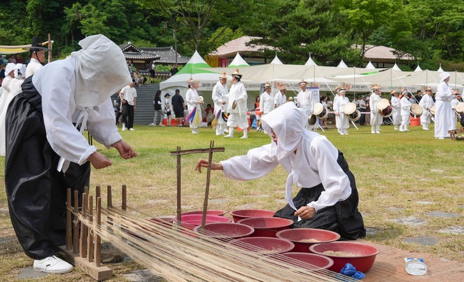 한산모시공예마을 내 한산모시의 전통과 현대 감각을 결합한 새로운 체험공간 모습. ⓒ 서천군