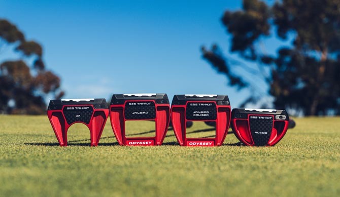 'S2S 트라이 핫 퍼터'는 Ai-DUAL 인서트로 완성된 부드럽고 안정적인 타구감을 선사한다. ⓒ 캘러웨이골프