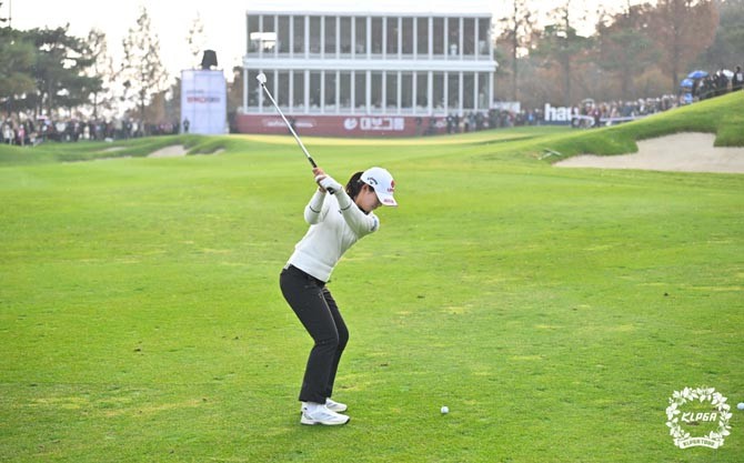 황유민이 올해 마지막 KLPGA 투어에서 우승을 차지했다. ⓒ KLPGA