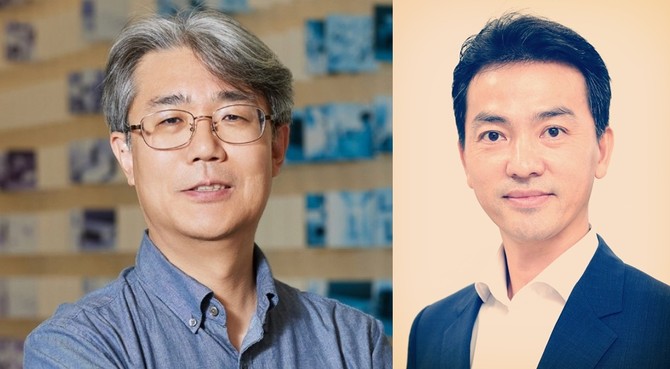 이성규 LG화학 연구위원과 이철수 유엔디 대표. ⓒ 과학기술정보통신부