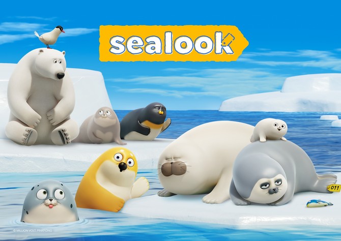 더핑크퐁컴퍼니의 신작 '씰룩'. ⓒ 더핑크퐁컴퍼니