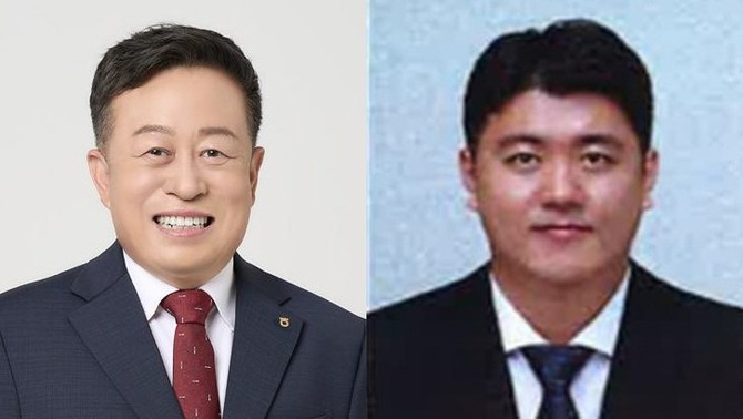 왼쪽 박노춘 조합장, 오른쪽 이동희 대표. ⓒ 예산군