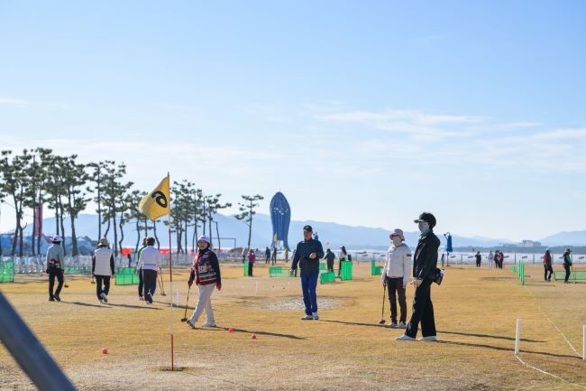 제1회 영덕군파크골프협회장기 클럽대항 파크골프대회 모습. ⓒ 영덕군