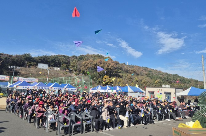 사천시가 국제공항 승격 촉구 캠페인을 전개하고 있다. ⓒ 사천시