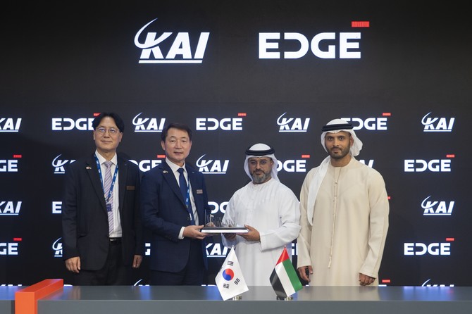KAI-UAE EDGE社 미래 항공우주 분야 전략적 협력 체결. ⓒ 한국항공우주산업