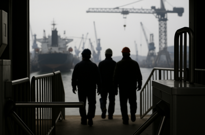 국내 조선업 외국인 노동자. ⓒ 프라임경제