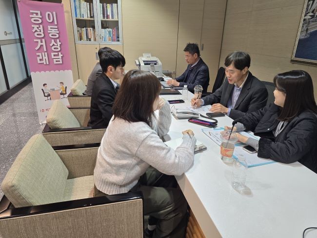 공정거래 이동상담실 운영 모습. ⓒ 포항상공회의소