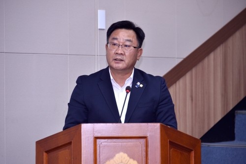 김철민 여수시의회 의원(더불어민주당, 돌산·남면·삼산). ⓒ 여수시의회