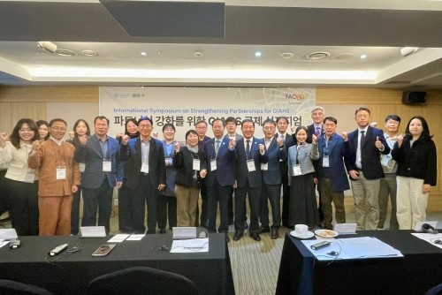 '2025년 파트너십 강화를 위한 GIAHS(세계중요농업유산) 국제 심포지엄'에 참석해 GIAHS 등재 아시아 지역 지자체와 전통어업 보전 협력 방안을 논의했다. ⓒ 광양시