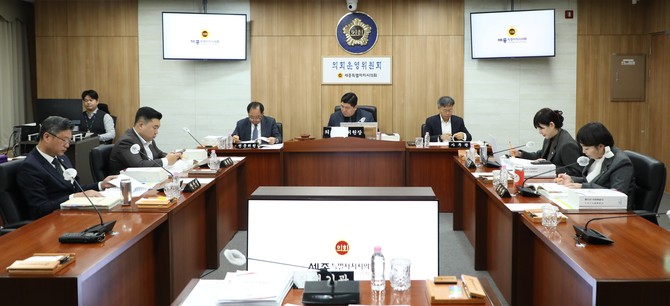 지난 20일 제102회 정례회 기간인 제3차 회의를 개최하고 있다. ⓒ 의회사무국