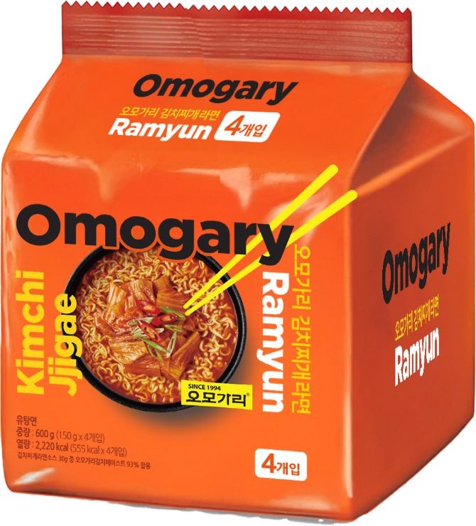 롯데마트와 슈퍼는 11월27일 '오모가리 김치찌개라면'을 단독 출시한다. © 롯데쇼핑