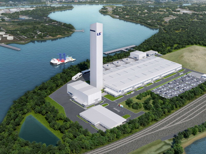 LS전선 미국 자회사, LS그린링크의 미국 버지니아 주 해저케이블 공장 조감도. ⓒ LS