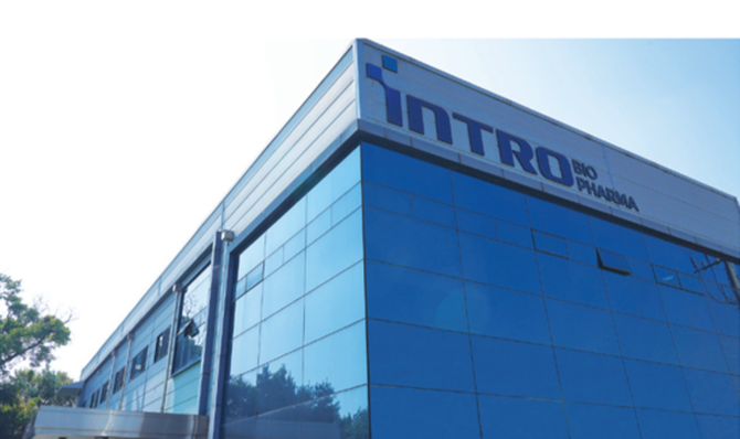 인트로바이오 파마 본사 전경. ⓒ 더블유에스아이