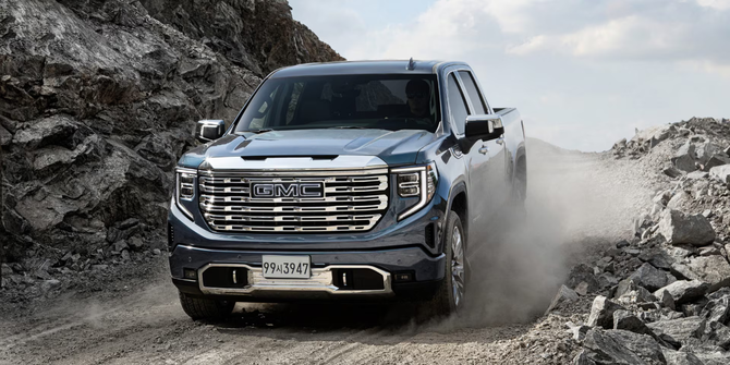 시에라는 GMC의 초대형 픽업트럭이다. ⓒ 한국GM