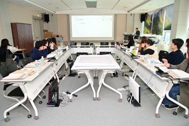 2025년 농림어업총조사의 성공적인 실시를 위해 조사관리요원 및 조사원 교육 모습. ⓒ 청송군