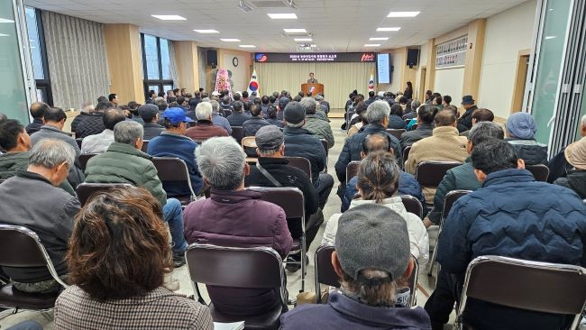 지난 25일 농업기술센터 대회의실에서 진행된 2025년도 농촌지도사업 종합평가보고회 모습. ⓒ 영양군