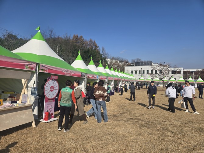 시민과 함께하는 농촌신활력 성과공유 및 페스타 현장. ⓒ 김천시 농촌신활력플러스사업 추진단