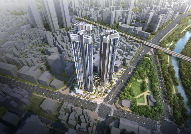 서울 동대문구 용두역 역세권활성화사업 조감도. © 서울시