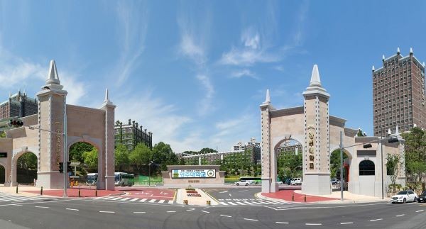 광주대학교 정문 전경. ⓒ 광주대