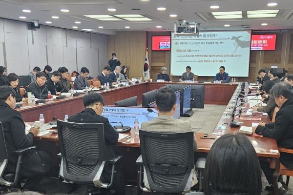 광주광역시는 28일 국회의원회관 제1세미나실에서 ‘아시아문화중심도시 조성사업의 미래와 아특법 연장’을 주제로 한 국회토론회를 개최했다. ⓒ 광주광역시