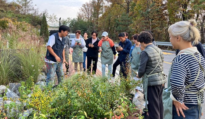 열린정원 운영분야 우수사례로 선정된 중부대학교 빛마루정원. ⓒ 산림청