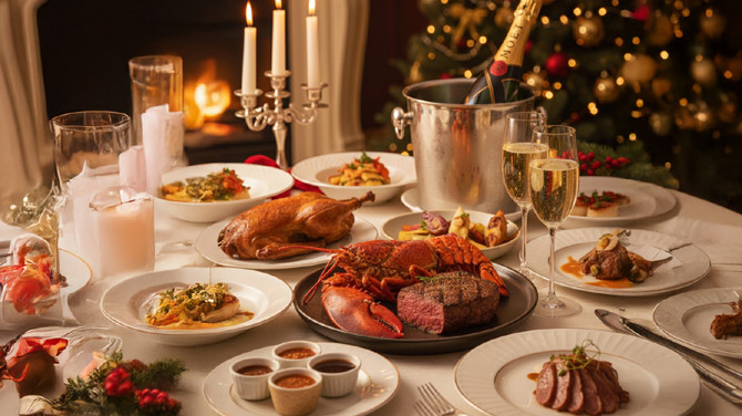 더 리버사이드 호텔의 전 레스토랑이 크리스마스 스페셜 프로모션을 진행한다. ⓒ 더 리버사이드 호텔