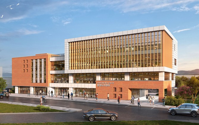 함양누이센터 조감도. ⓒ 함양군