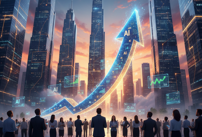 인공지능 거품론이 시장을 흔들었지만, 글로벌 운용사들은 내년에도 증시 강세가 이어질 것이라는 낙관적 전망을 내놓고 있다. 이에 향후 주목 받을 가능성이 높은 기업들에 대한 관심도 높아지고 있다. ⓒ 제미나이 생성 이미지