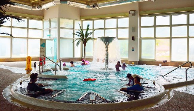 자연 용출 온천인 울진 덕구온천 스파. ⓒ 울진군