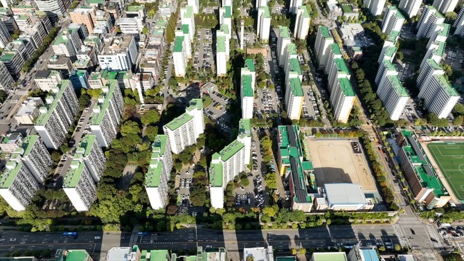 광명시가 '하안주공67' 아파트 정비계획을 인가하고 정비구역 지정을 최종 고시했다. © 하안주공67통합재건축 추진위