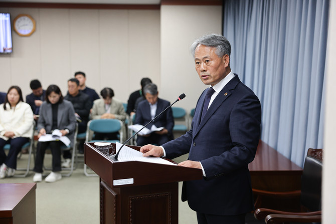 발언하는 박성재 도의원. ⓒ 전남도의회