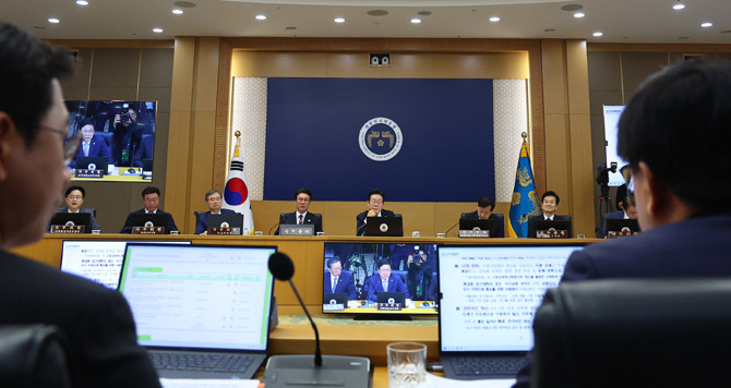 이 대통령은 종교단체 연루된 정치인 관련해 엄정 수사를 지시했다. ⓒ 연합뉴스