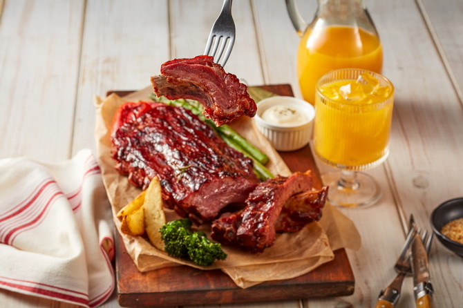 더블 시즈닝 BBQ 폭립 연출 이미지. ⓒ 대상