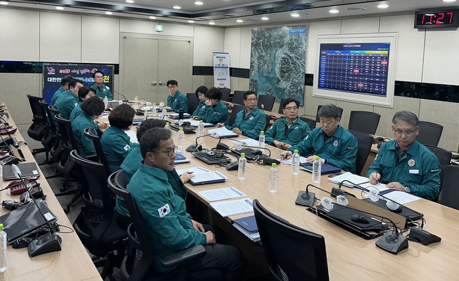 산불재난 심각 발령 비상근무체제 돌입. ⓒ 프라임경제