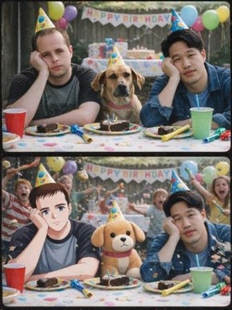 GPT 이미지 1.5으로 추가 작업을 한 모습. ⓒ 오픈AI