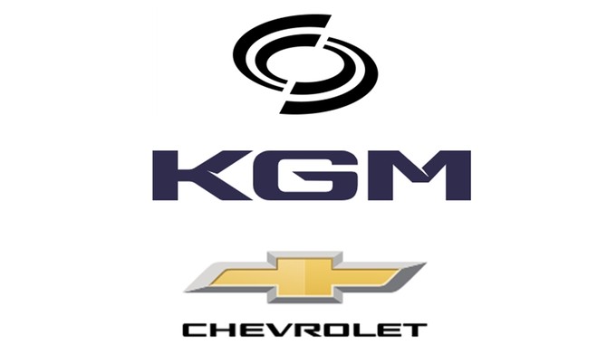 위에서부터 르노코리아, KGM, 쉐보레 로고. ⓒ 각사