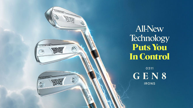 PXG 0311 GEN8 아이언은 크롬과 익스트림 다크 두 가지 마감으로 출시된다. ⓒ PXG