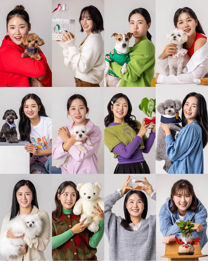 힐링 파트너 콘셉트 사진. ⓒ KLPGA