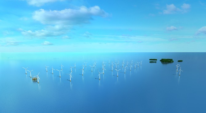 보령녹도 해상풍력 사업 조감도. ⓒ 프라임경제