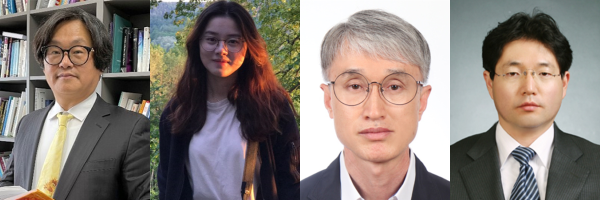 왼쪽부터 DGIST 윤진효 책임연구원, 조효비 선임전임연구원, 안흥주 교수, 상지대 박경배 교수. ⓒ DGIST