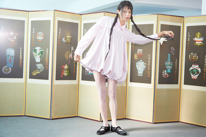 슈콤마보니 '베일 메리제인' 모델 컷. ⓒ 코오롱FnC