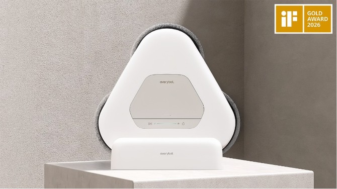 에브리봇의 물걸레 로봇청소기 '쓰리스핀 슬림'. ⓒ 에브리봇